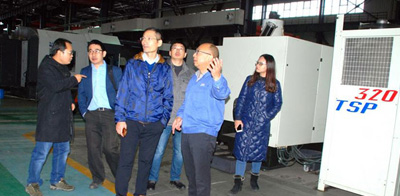 清華同方資本管理公司領導來星火機床公司考察 清華同方資本管理公司領導來星火機床公司考察