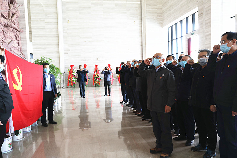 星火機床公司舉辦踐行初心使命學習班 星火機床公司舉辦踐行初心使命學習班