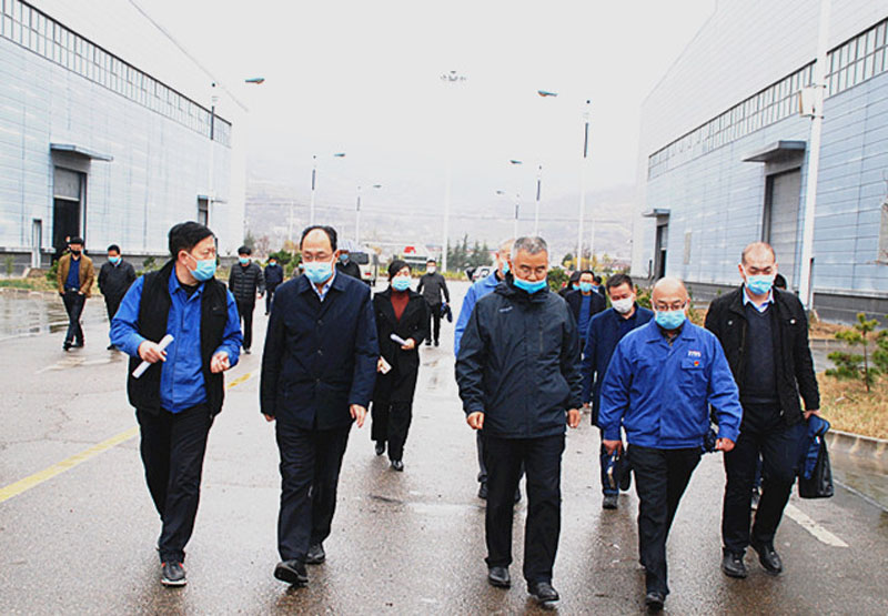 甘肅省政府督查組調研督查星火機床公司疫情防控和復工復產情況 甘肅省政府督查組調研督查星火機床公司疫情防控和復工復產情況