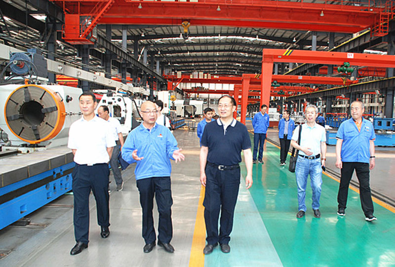 甘肅省政府國資委領(lǐng)導督查星火機床公司混改工作 甘肅省政府國資委領(lǐng)導督查星火機床公司混改工作