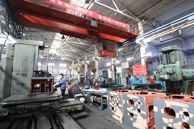 星火機床機械制造公司復工復產紀實 星火機床機械制造公司復工復產紀實