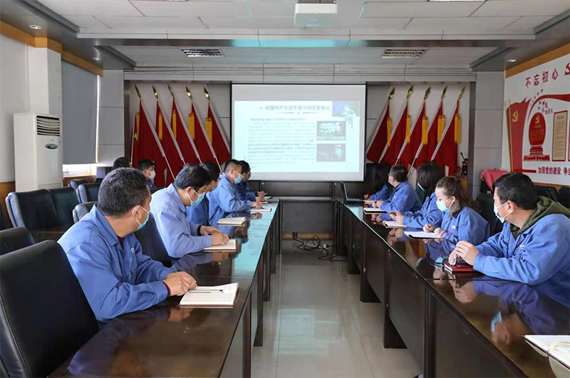 星火機床公司認真學習貫徹黨的十九屆六中全會精神 星火機床公司認真學習貫徹黨的十九屆六中全會精神