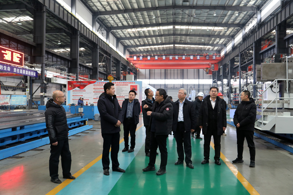 機械工業第六設計研究院有限公司董事長顧曉山一行到星火數控調研交流 機械工業第六設計研究院有限公司董事長顧曉山一行到星火數控調研交流